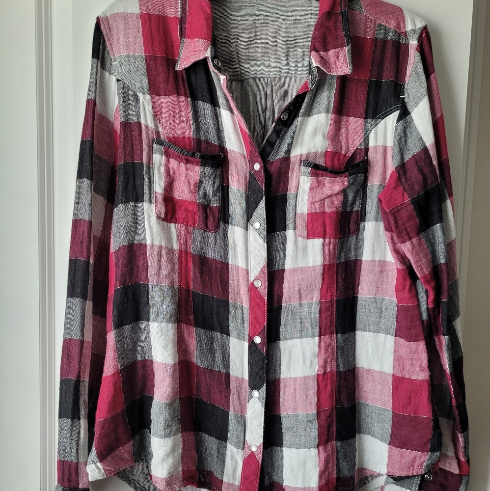 Maurice's extra large button-up